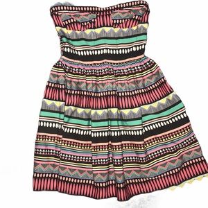 Delia’s strapless dress